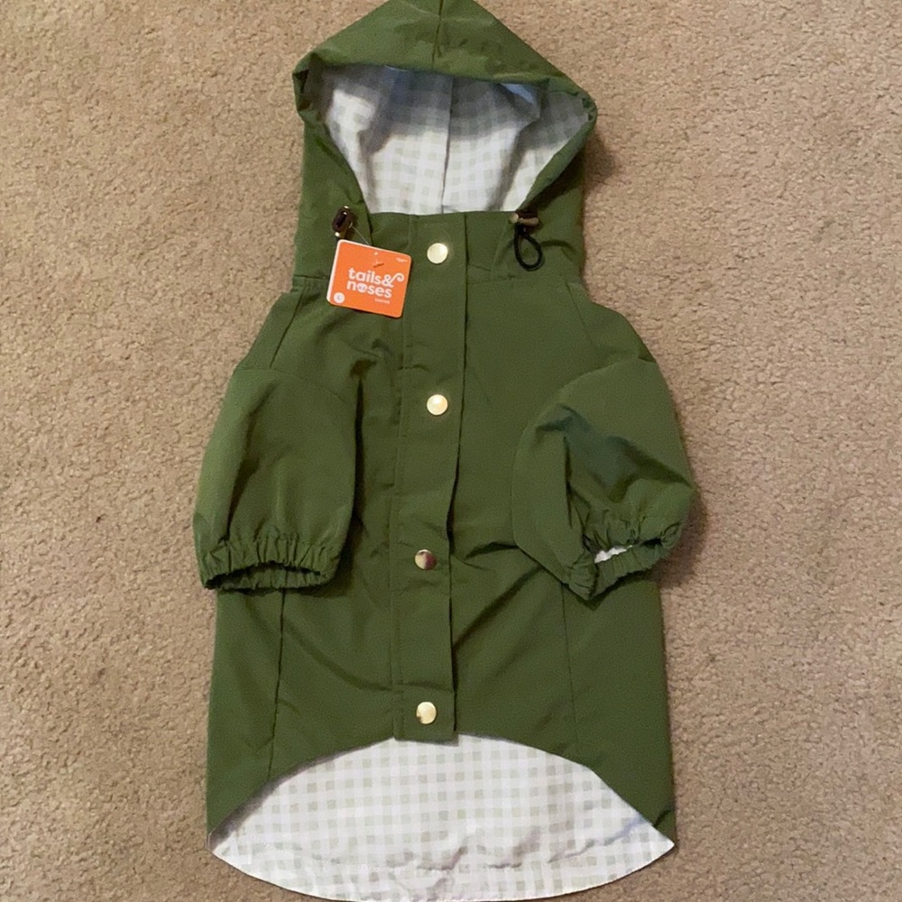 Dog Rain Coat—L
